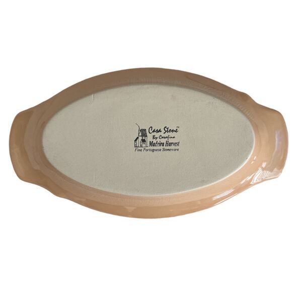 Casafina Casa Stone Madeira Harvest Serving Bowl 10” x 5” - Picture 3 of 10